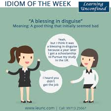 'we are given the blessing that hashem should bless us, protect us, and favor us.' 'this hope is the ultimate blessing of the holy spirit to a baptized people.' 'but in order to do the practice, you have to meet with the right situation and this meeting itself is the extraordinary blessing of the dharma.' Idiom Of The Week A Blessing In Learning Unconfined Facebook