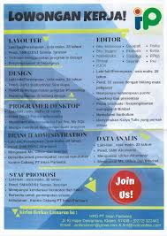 Indeed dapat menerima bayaran dari perusahaan tersebut, membantu agar indeed tetap gratis bagi para pencari kerja. Lowongan Kerja Editor Buku Online Terbatas Cari Kerja