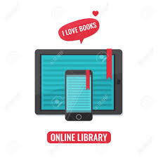 There is substantial research that supports the contention that students get a. Computer Tablet And Smartphone With Book Reader Application I Love Books Concept Online Library E Books E Reading Online Learning Concept Vector Illustration Royalty Free Cliparts Vectors And Stock Illustration Image 93892773