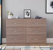 Desain Terbaru Penjualan Panas Lemari Penyimpanan 6 Laci Kamar Tidur