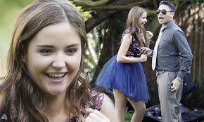 Eastenders: Jacqueline Jossa throws some shapes in between takes in church 