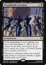 I am very inexperienced (i only started a month ago) so any tips on how to make this deck more. Mono Black Zombie Aggro War Of The Spark Standard Master Of Magics