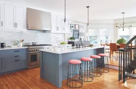 Modern kitchens find themselves following a simpler color pallet. Modern Kitchen In A Traditional Home Northshore Magazine