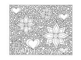 There are hearts with flowers and arrows greeting cards to valentines day and other colouring. Hearts And Flowers Coloring Page Zentangle Inspired Etsy