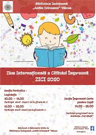 Ziua internațională a cărții la editura dph: Ziua InternaÈ›ionalÄƒ A Cititului ImpreunÄƒ Zici 2020 Biblioteca Judeteana Antim Ivireanul