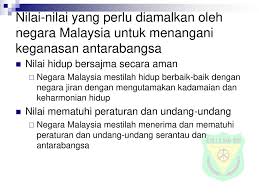 Ø semua negara perlu bekerjasama untuk membanteras keganasan yang ada rangkaian antarabangsa. Saling Menghormati Antara Negara Ppt Download