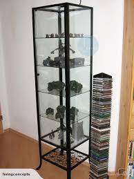 Ikea Klingsbo Lockable Glass Display Cabinet Trade Me Display Cabinet Glass Cabinets Display Cabinet