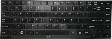 I found pressing the left ctrl key unlocked it. Toshiba Portege R830 Laptop Keyboard Installation Video Guide