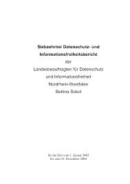 Weitere informationen finden sie unter reservierungen verwalten. Https Www Ldi Nrw De Mainmenu Service Submenu Berichte Inhalt 17 Dib 17 Datenschutz Und Informationsfreiheitsbericht Pdf