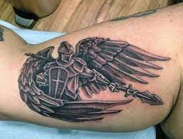 Upper Arm Tattoos For Men About Their Daughters Tattoosformen Bicep Tattoo Men Bicep Tattoo Inner Bicep Tattoo