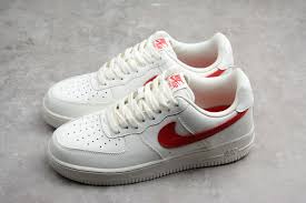 Nike Air Force 1 Low 07 Sail University Red 315122 126 Nike Shoes Air Force Nike Air Nike Air Force Ones