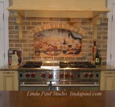 the vineyard tile murals tuscan wine