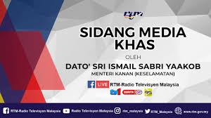 Watch live, find information here for this television station online. Rtm Radio Televisyen Malaysia Sidang Media Non Health Oleh Menteri Kanan Keselamatan Facebook
