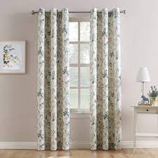 Check spelling or type a new query. Hariette Floral Print Casual Textured Grommet Curtain Panel Blue No 918 Target
