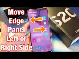 Even if you ignore all those times you end opening the edge panel when trying to swipe the under the transparency section, move the slider towards the right side of the screen to make the edge panel more transparent. Galaxy S20 How To Move Edge Panel Screen To Left Or Right Side Youtube
