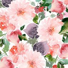 Next day delivery free of charge. Watercolor Floral Background With Figs And Big Flowers Stock Photo Picture And Royalty Free Image Image 130030958