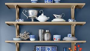 Don't forget the tops of bookshelves or kitchen. Simple And Sturdy Wall Shelves