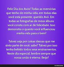 Mas, afinal, o que é ser avô ou avó? Feliz Dia Dos Avos Todas As Memorias Que Tenho De Minha Vida