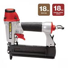 It has a different fixing logic compared to crown stapler. 18 Gauge 2 In 1 Air Nailer Stapler