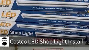 What do you guys think? Costco Led Shop Light Install Youtube