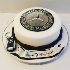 Birthday Cake For Boyfriend Car Mercedes Birthday Cake Cars Birthday Cake Cake For Husband Car Cakes For Men