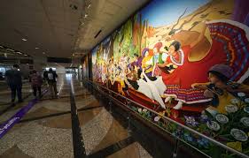 The true story behind the conspiracy-ridden murals at Denver International  Airport