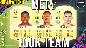 The best 'overpowered' but cheap players to buy on ultimate team. Best Meta 100k Starter Team 5 Weak Foot Squad Builder To Get More Wins Fifa 21 Ultimate Team Youtube