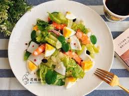 香檸海鮮沙拉by 花媽甜心派 recipe recipes food cobb salad