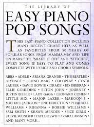 The general chord progression in this. The Library Of Easy Piano Pop Songs All Sheetmusic Com Am1011461