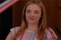 Laughing Gif Find Share On Giphy Mean Girls Amanda Seyfried Karen Smith