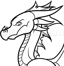 How To Draw An Easy Cartoon Dragon Step By Step Dragons Draw A Dragon Fantasy Free Online Drawing Tutorial A Cartoon Dragon Dragon Drawing Simple Cartoon