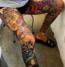 japanese ink on instagram japanese leg sleeve tattoos by hocheon1 japaneseink japanesetattoo irezumi t japanese legs japanese tattoo leg sleeve tattoo