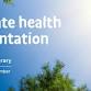 Climate health presentation event image