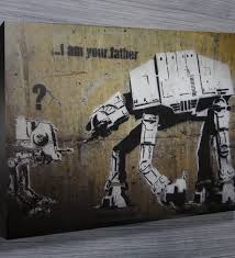 Sign up for our daily digest emails! I Am Your Father Banksy Art