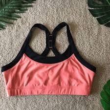 Avia sports bra, size medium. Avia Sports Bra M W Pad Slots Men S Fashion Activewear On Carousell