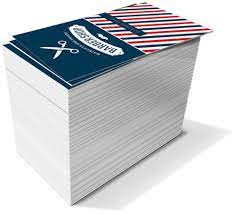 Post cards and christmas cards. 1000 Business Cards Mirror Image Print Copy Design