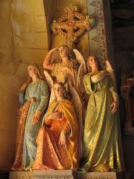 It is the home of the world famous enigma highlighted by dan brown's da vinci code. Rennes Le Chateau Angels Above Asmodeus Art History Gnostic Gospels Angel