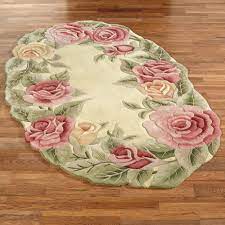 Shop floral bath rug at target™. Roses Oval Rug