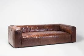 Sofa wohnlandschaft matera in leder als xxl version. Sofa Cubetto Leder Braun Dewall Design