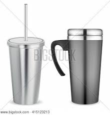 Download Thermo Mug Metal Vector Photo Free Trial Bigstock