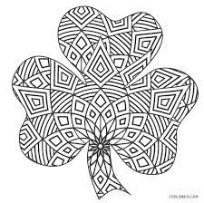 Shamrock coloring pages for adults. Free Printable Shamrock Coloring Pages For Kids