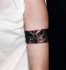 Owl Armband Tattoo Baykus Kol Bandi Dovmesi Kol Bandi Dovme Dovme Kol Bandi