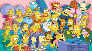 High quality, no tags, no registration. The Simpsons Couch Family And Springfield Town Background Images Teams Background Images