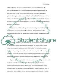 Documents provided by global assignment help serve as model papers and are not meant to be submitted directly to the university or. Methodology Research Paper Example Topics And Well Written Essays 1000 Words