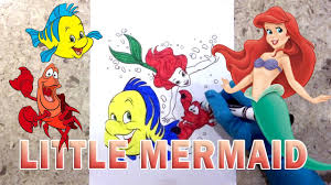When your child becomes familiar with swimming pool and activities like diving associated with it, he this picture can be quite different to color because of its natural backdrop. The Little Mermaid How To Color Princess Ariel Sebastian Flounder Coloring Pages Youtube