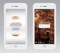 Burger King Permite Pedir Hamburguesas A Traves De Instagram Stories La Criatura Creativa