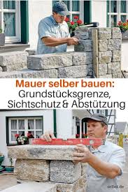 Für die fensterbögen einfach eine holzschablone bauen und schon klappt es problemlos den bogen zu mauern. Mauer Selber Bauen Selbst De Sichtschutz Garten Selber Bauen Sichtschutzmauer Natursteinmauer