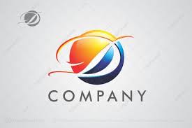 An image or a picture produced in it. 3d Round D Logo