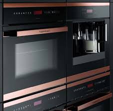 Black And Copper Kitchen Appliances With Its New Copper Edition Kuppersbusch Is Presenting A Stylish Selection Of High End Cooki Black And Copper Kitchen Copper Kitchen Appliances Black Kitchens