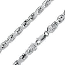 18k gold over sterling silver italian solid 3.5mm flexible flat herringbone chain necklace for women men 16, 18, 20, 22, 24, 26, 30 inch made in italy 4.5 out of 5 stars 905 $32.90 $ 32. 150 Gauge Diamond Cut Solid Rope Chain Necklace In Sterling Silver 30 Piercing Pagoda
